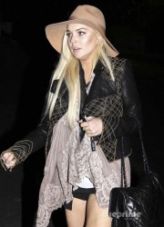 Lindsay Lohan at the Hollywood Bowl