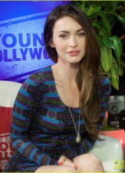 Megan Fox at Young Hollywood Studio