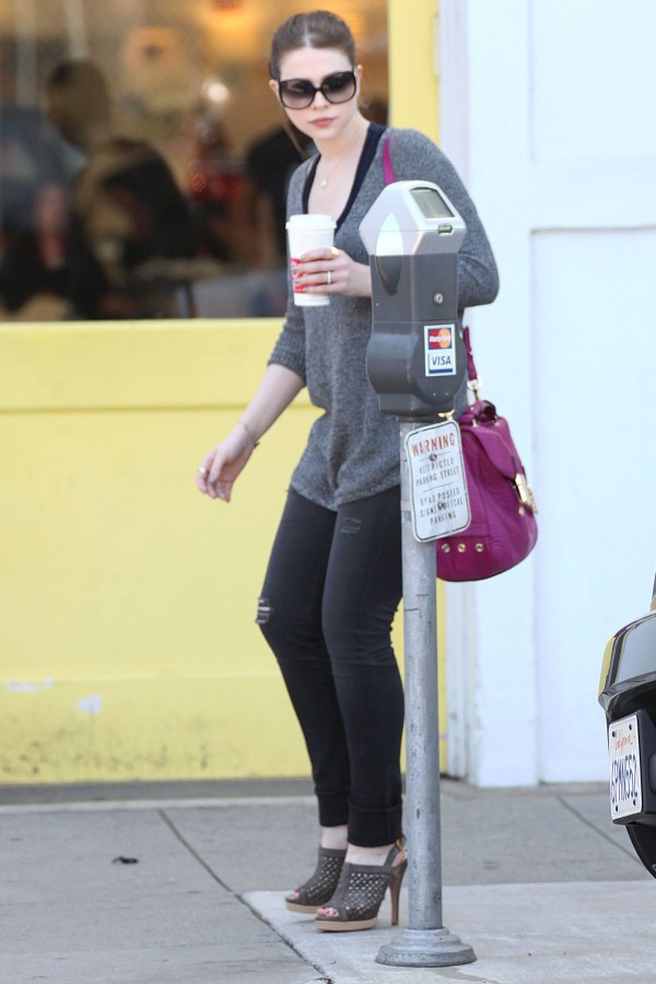 Michelle Trachtenberg In Beverly Hills