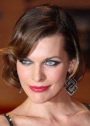 Milla Jovovich at Three Musketeers in 3D Premiere in London