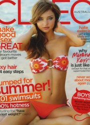 Miranda Kerr Covers Australia's Cleo Magazine