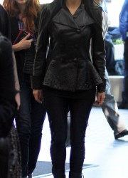 Nicole Scherzinger at Heathrow Airport