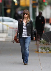 Olivia Wilde Out in Tribeca