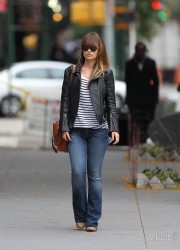 Olivia Wilde Out in Tribeca