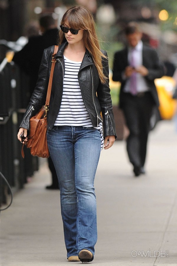 Olivia Wilde Out in Tribeca