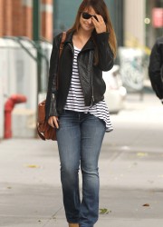 Olivia Wilde Out in Tribeca