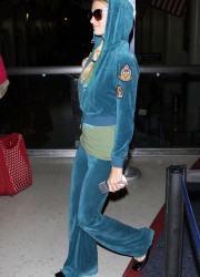 Paris Hilton at LAX Airport