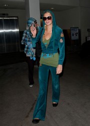 Paris Hilton at LAX Airport