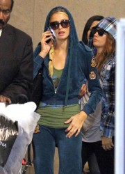 Paris Hilton at LAX Airport