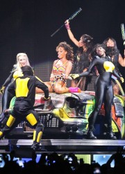 Rihanna Performing in Manchester