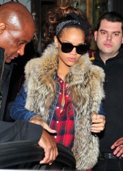 Rihanna at Mahiki Club in London