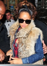 Rihanna at Mahiki Club in London