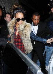 Rihanna at Mahiki Club in London