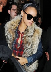 Rihanna at Mahiki Club in London