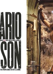 Rosario Dawson looks hot and sexy in Italy's Max Magazine