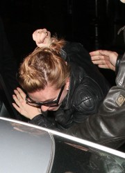 Scarlett Johansson at the Box Club