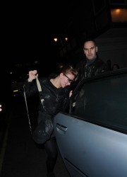 Scarlett Johansson at the Box Club