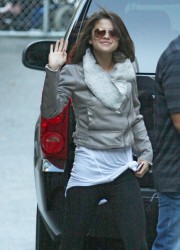 Selena Gomez out in Vancouver