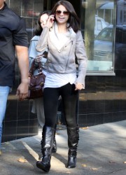 Selena Gomez out in Vancouver