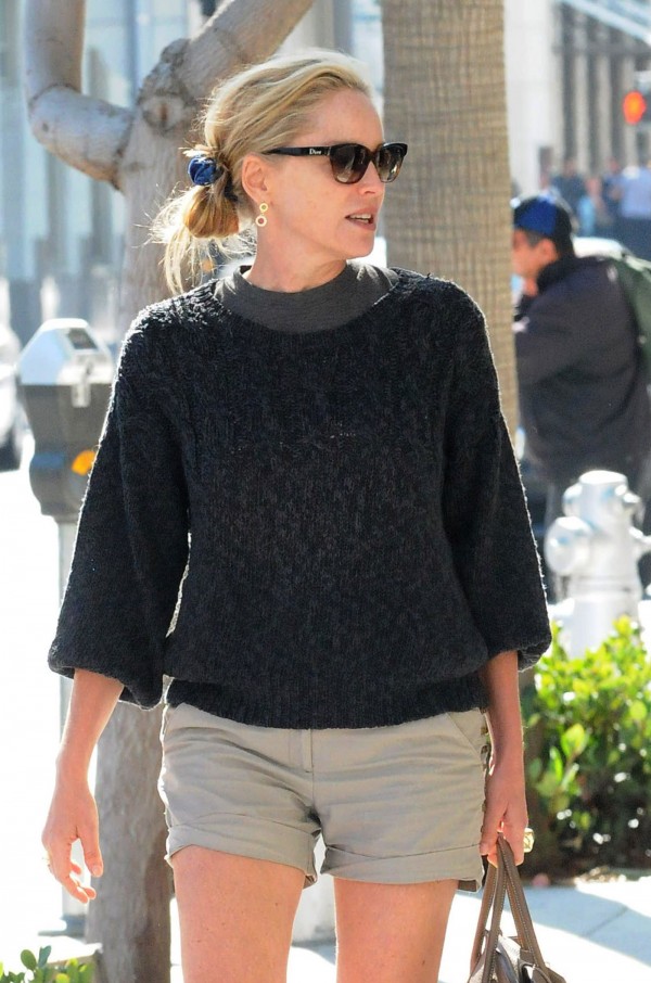 Sharon Stone in Beverly Hills