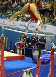 Shawn Johnson at the Pan American Games
