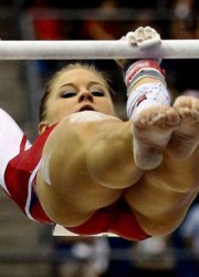 Shawn Johnson at the Pan American Games