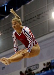 Shawn Johnson at the Pan American Games