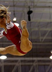 Shawn Johnson at the Pan American Games