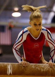 Shawn Johnson at the Pan American Games