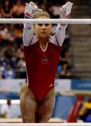 Shawn Johnson at the Pan American Games