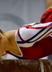 Shawn Johnson at the Pan American Games
