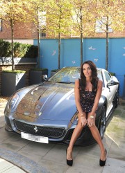Tamara Ecclestone Poses with Ferrari 599 for Billion $$ Girl Show