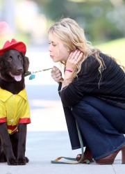 Tara Lipinski at Pet Boutique