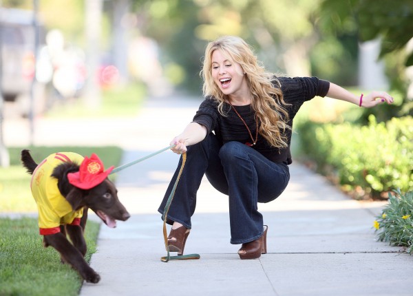 Tara Lipinski at Pet Boutique
