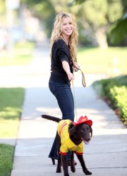 Tara Lipinski at Pet Boutique