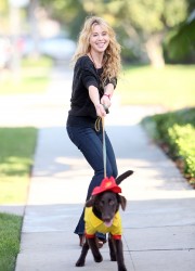 Tara Lipinski at Pet Boutique