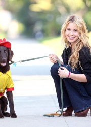Tara Lipinski at Pet Boutique