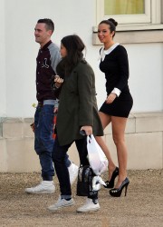 Tulisa Contostavlos X Factor Studios