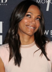 Zoe Saldana at Gen Art's Fresh Faces in Fashion