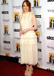 Emma Stone at The 15th Annual Hollywood Film Awards Gala