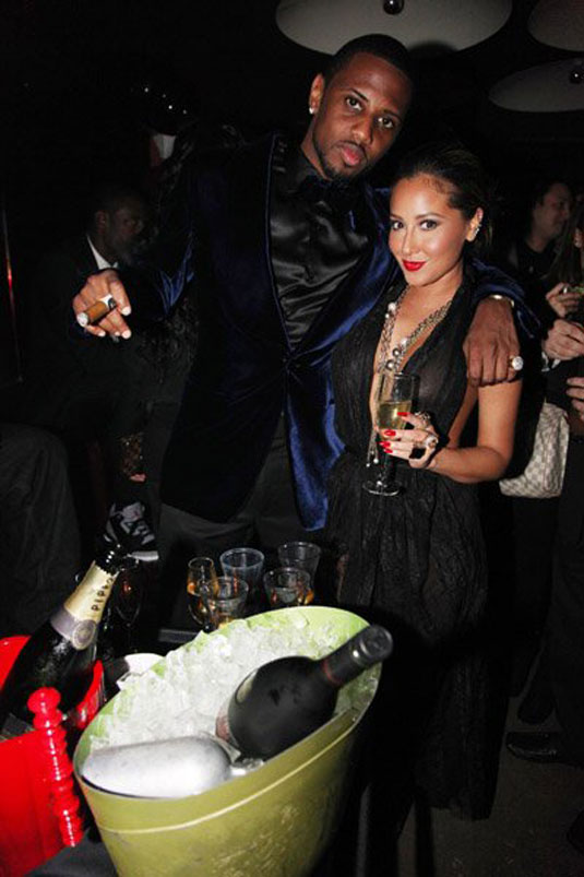 Adrienne Bailon at Amare Stoudemire Birthday Party.