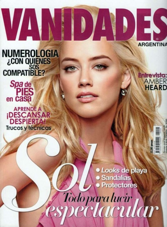 Amber Heard Covers Vanidades Magazine December 2011