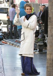 AnnaLynne McCord On 90210 Set in LA