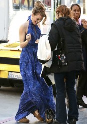 AnnaLynne McCord On 90210 Set in LA
