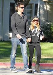 Ashley Tisdale Goes Out With Her Boyfriend in LA