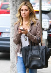Ashley Tisdale Outside The Coral Tree Cafe in Brentwood