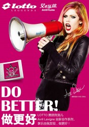 Avril Lavigne - Mark Liddell Photoshoot For Lotto China 2011