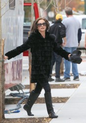 Catherine Zeta Jones On Set of Broken City in New York