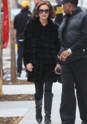 Catherine Zeta Jones On Set of Broken City in New York