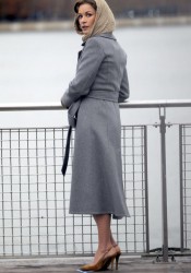 Catherine Zeta Jones On Set of Broken City in New York